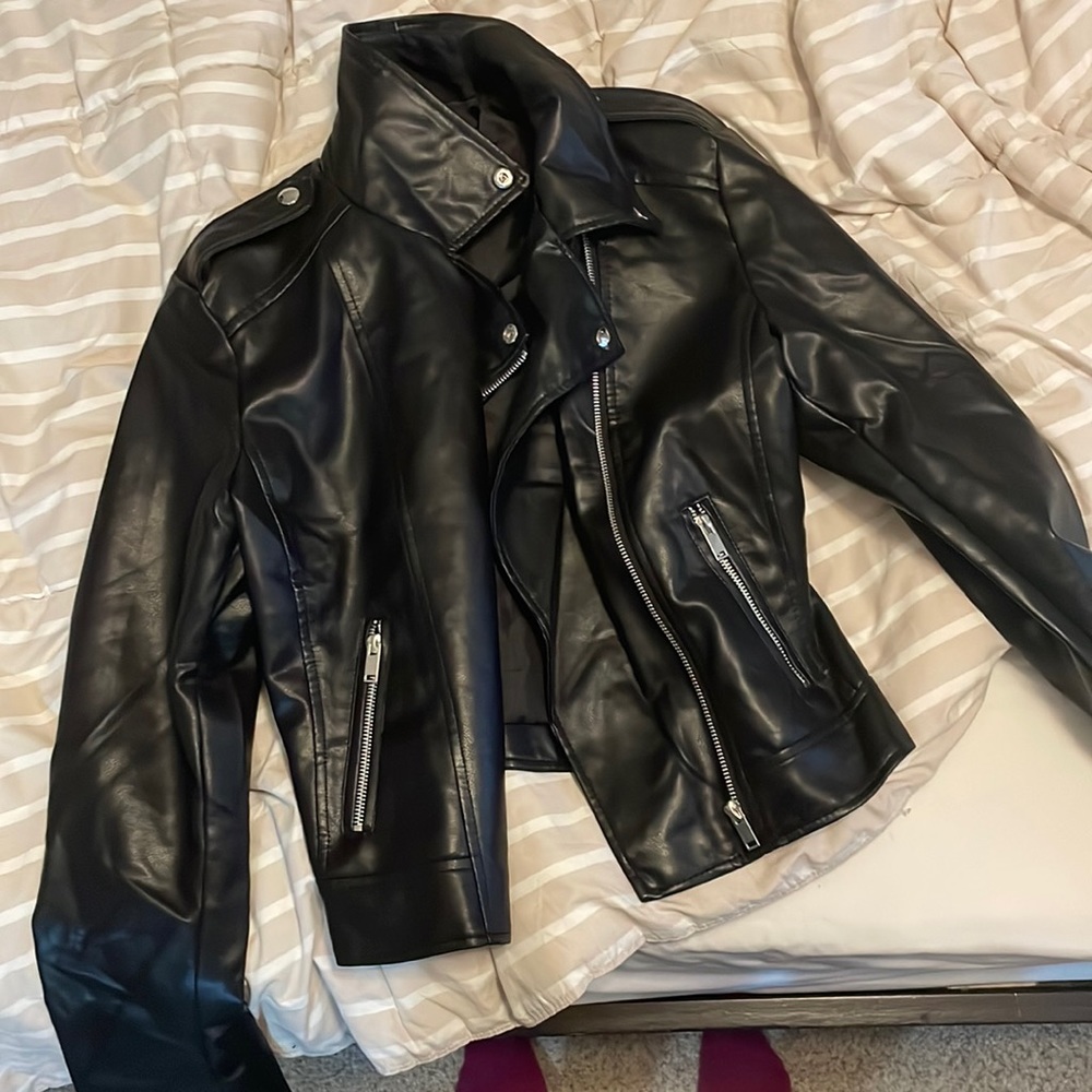 Leather jacket